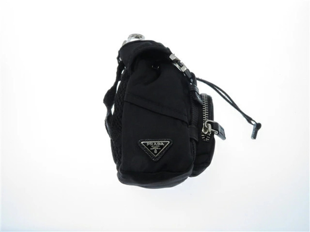 Prada Key Trick Keychain Backpack Black - Picture 4 of 7